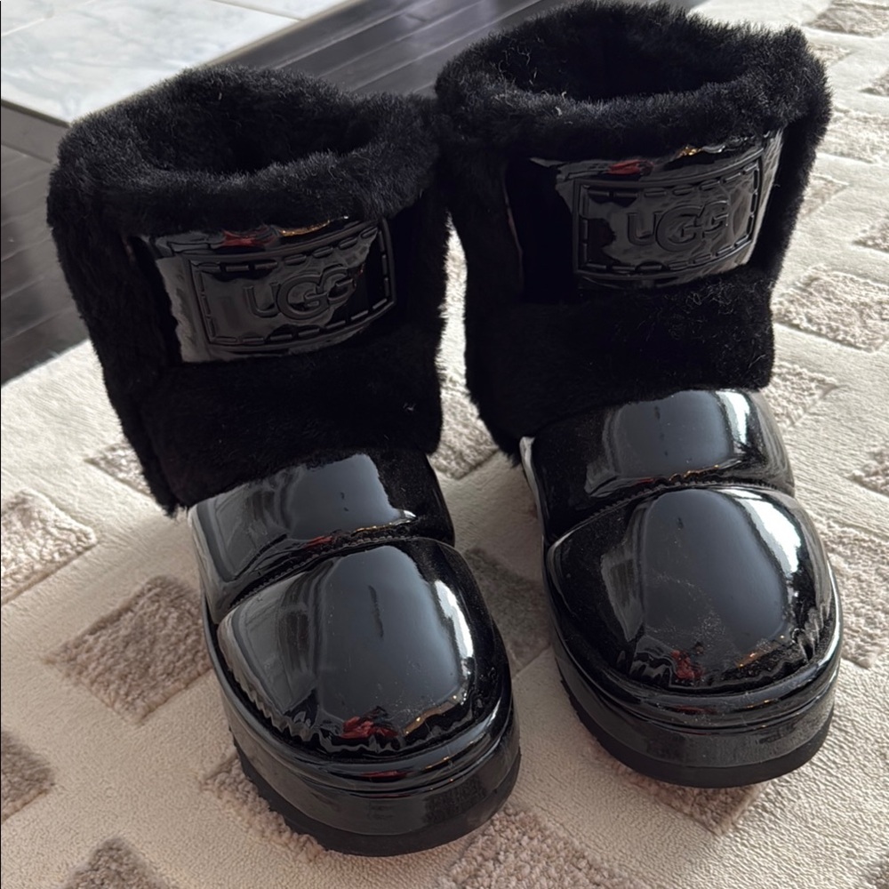UGG Black Winter & Rain Boots
